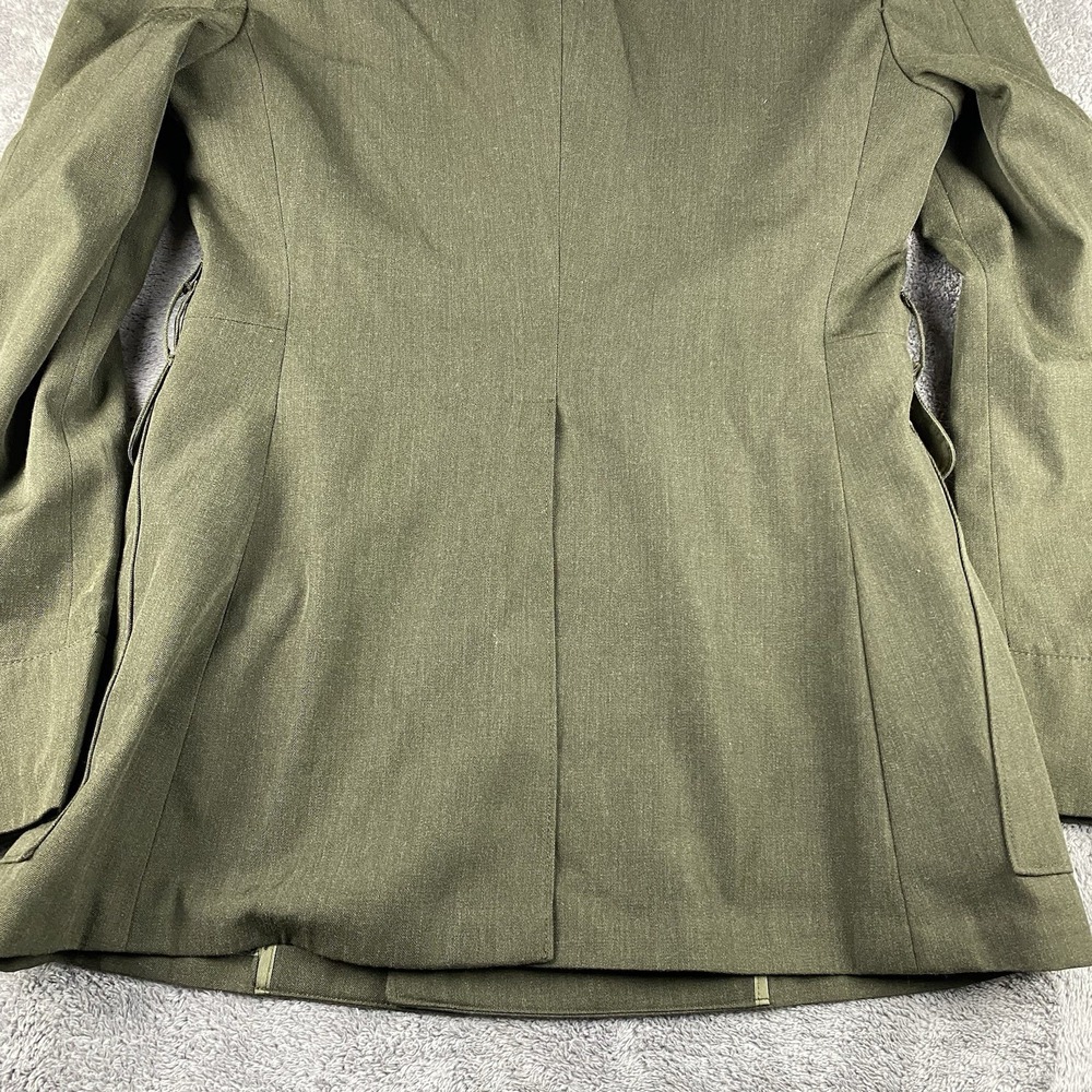 Defense Logistics Agency Button Up Uniform Jacket Mens‎ 40 R Green - Picture 15 of 16